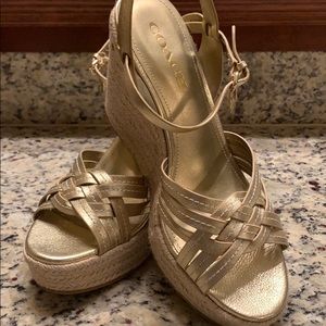 Coach Wedge Sandals